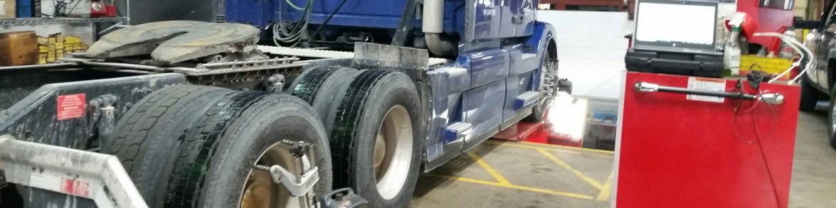 Hunter Wheel Alignment Rack: Kriete Truck Center - Sheboygan