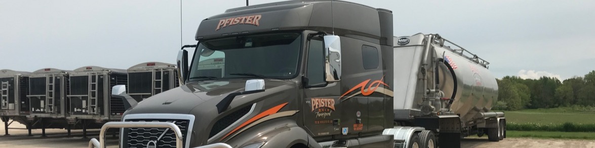 Pfister Bulk Transport - Taking Delivery on Four 2020 Volvo VNL 740 Sleeper's