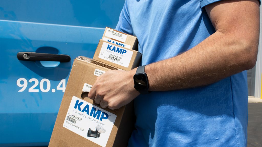 KAMP Parts Delivery