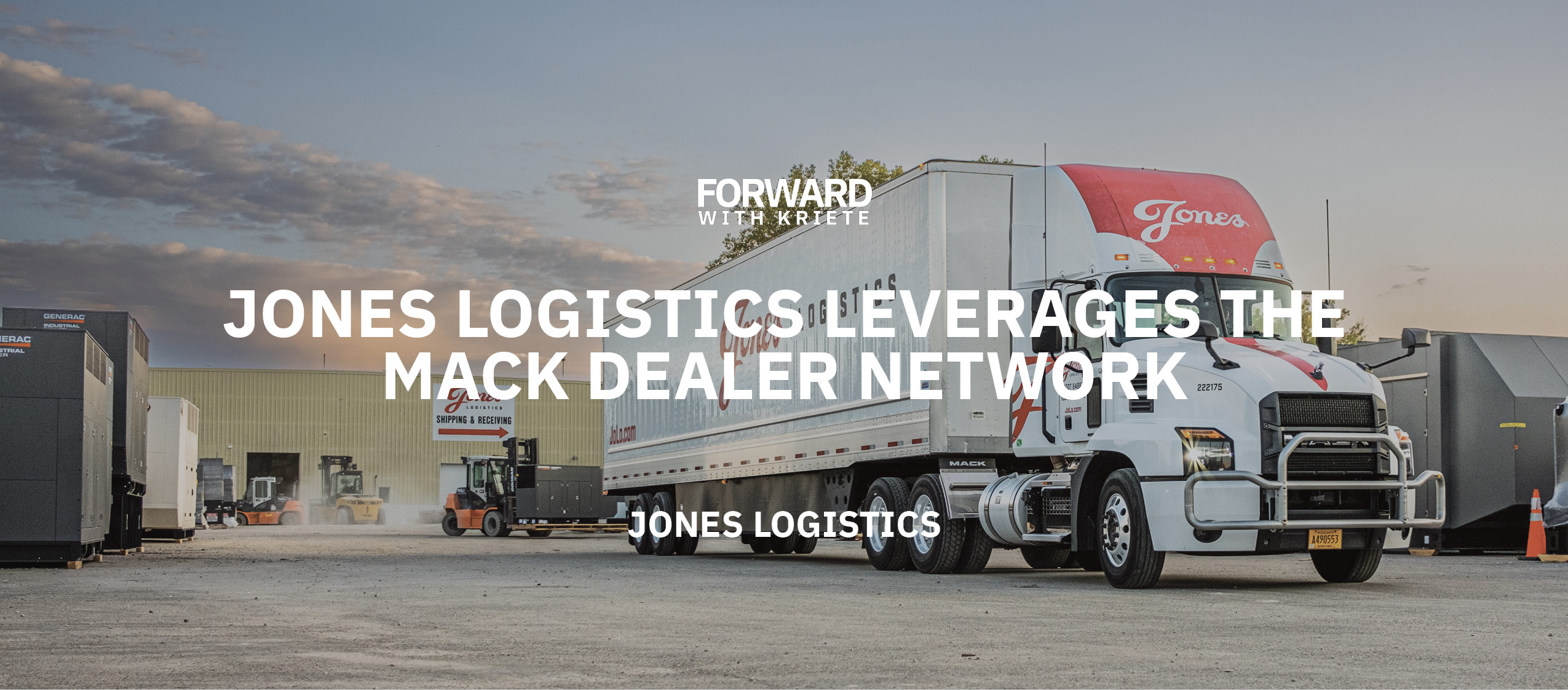 Jones Logitics + Kriete Truck Centers
