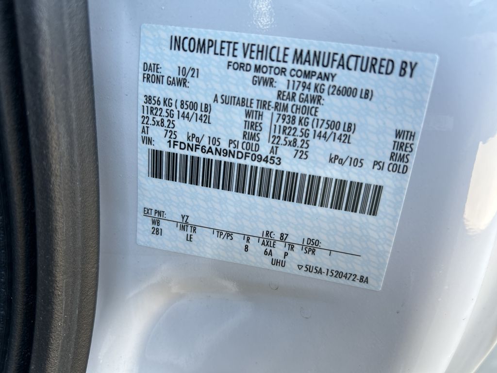 2022 FORD F-650 heavymedium-duty-trucks-used-2022-ford-f-650-1526348-vin-tag-photo-Image