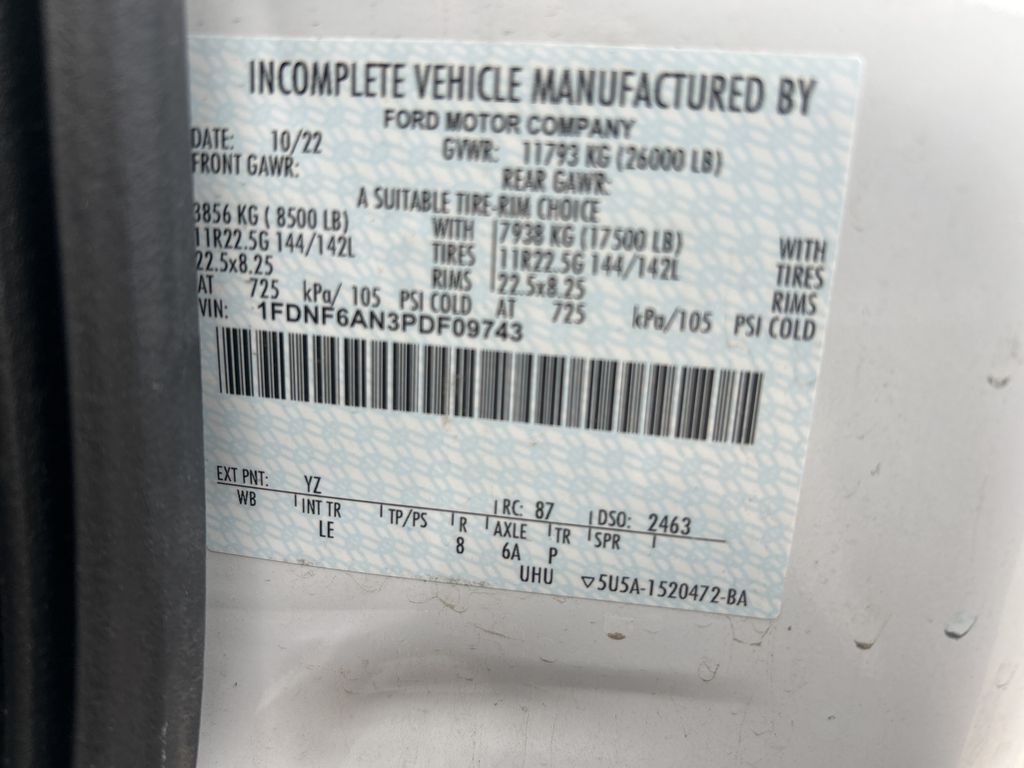 2023 FORD F-650 heavymedium-duty-trucks-used-2023-ford-f-650-1316507-vin-tag-photo-Image