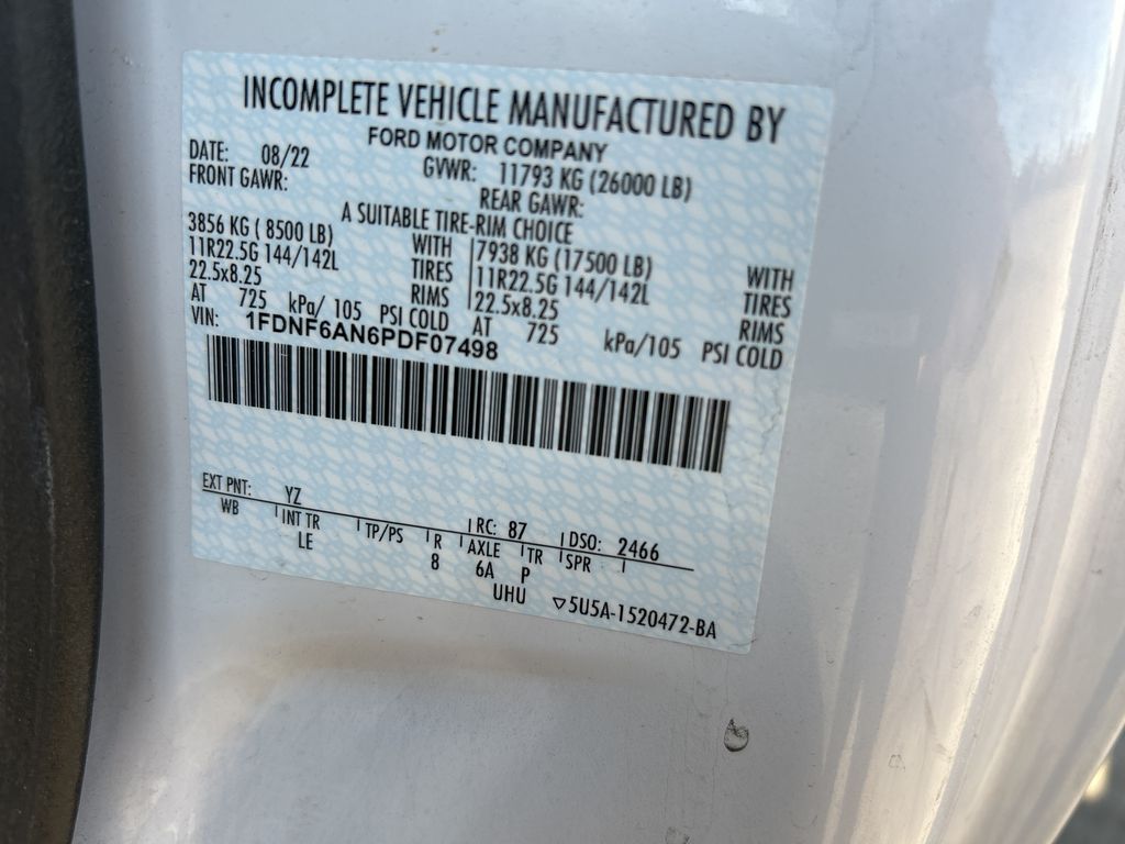 2023 FORD F-650 heavymedium-duty-trucks-used-2023-ford-f-650-1430595-vin-tag-photo-Image