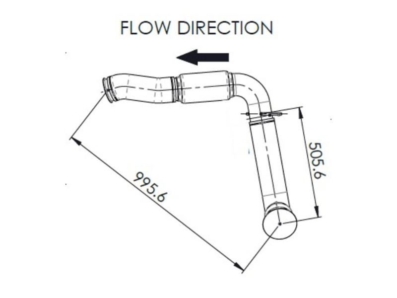 Dinex Exhaust Bellow for International - image 3 of 4