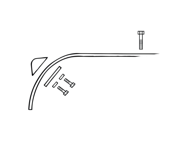 Road Choice Stainless Steel Half Tandem Mounting Kit - image 2 of 2